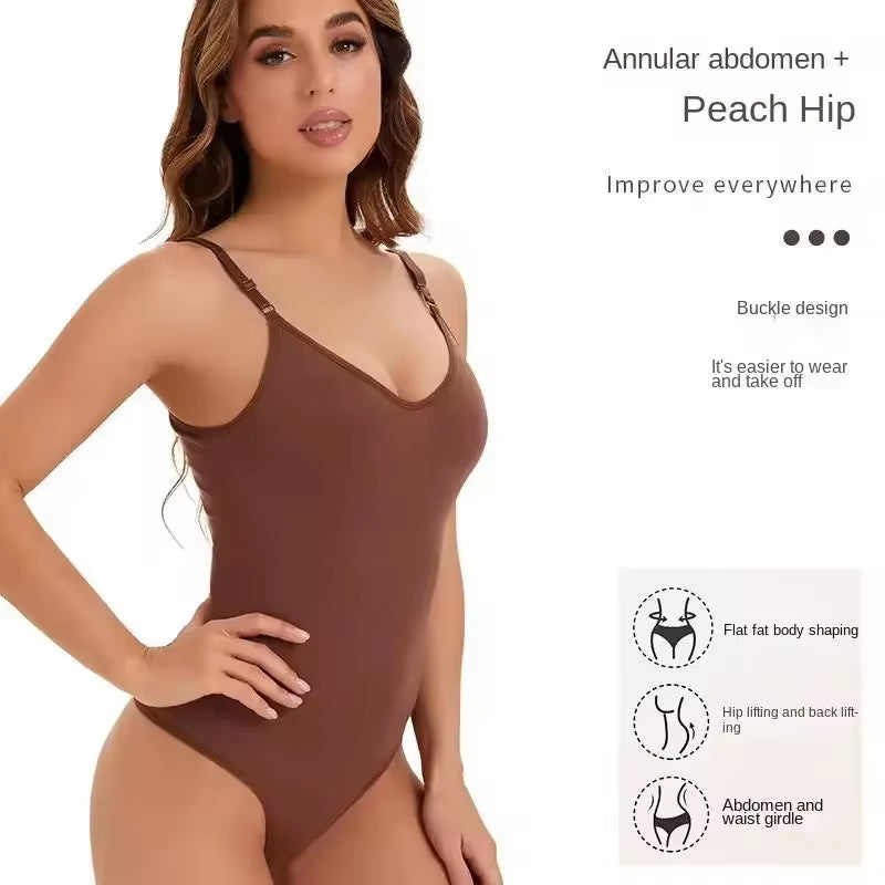 URBANN CHIC - Full-Body Shapewear: Tummy Control & Waist-Slimming Bodysuit with Butt Lifter